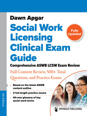 cover image of Social Work Licensing Clinical Exam Guide